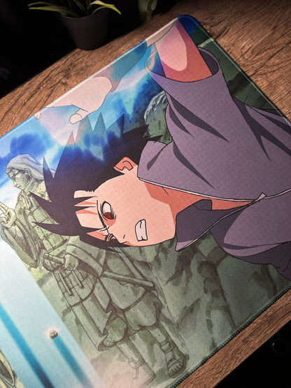 Naruto Shippuden Deskmat - Naruto vs Sasuke Mousepad 90x40cm