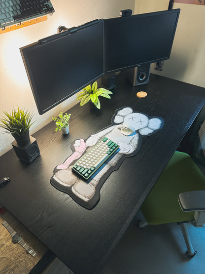 KAWS OG Companion Deskmat | 90x40cm, Die Cut | Streetwear Inspired