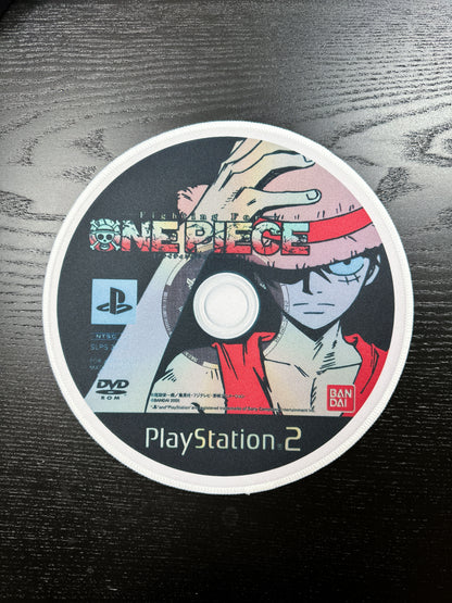 One Piece Luffy Playstation 2 CD Game Mousepad 9.5 x 9.5in