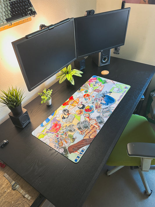 One Piece Picnic Deskmat | 90x40cm | Anime Inspired