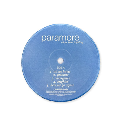 Paramore All We Know Is Falling Album CD Mousepad 9.5 x 9.5in