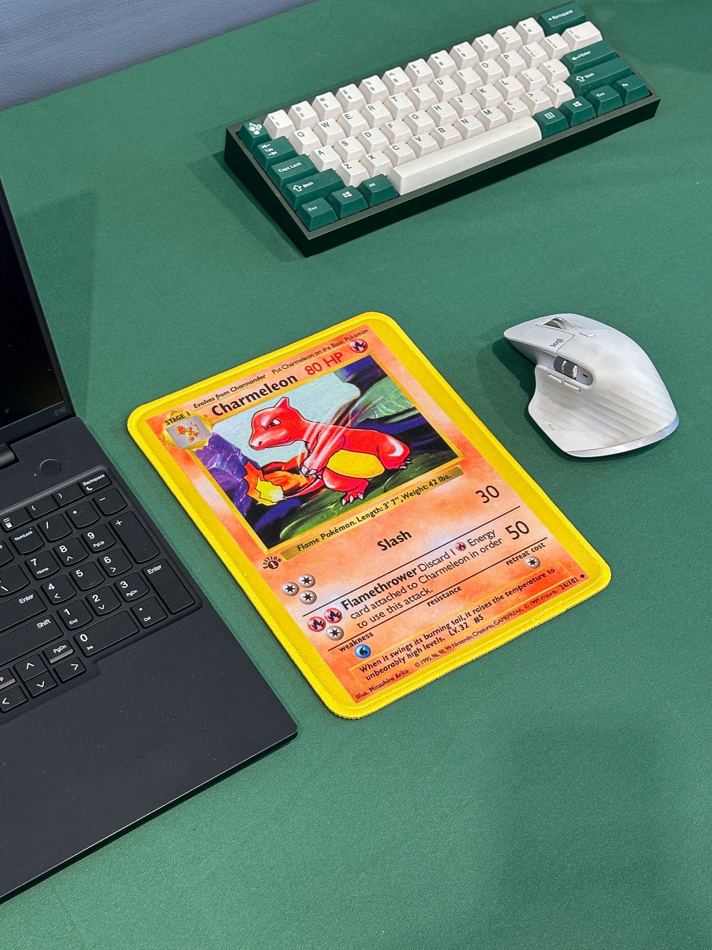 Pokemon Trading Card Game Base Set Mousepad - 10 x 7.5in