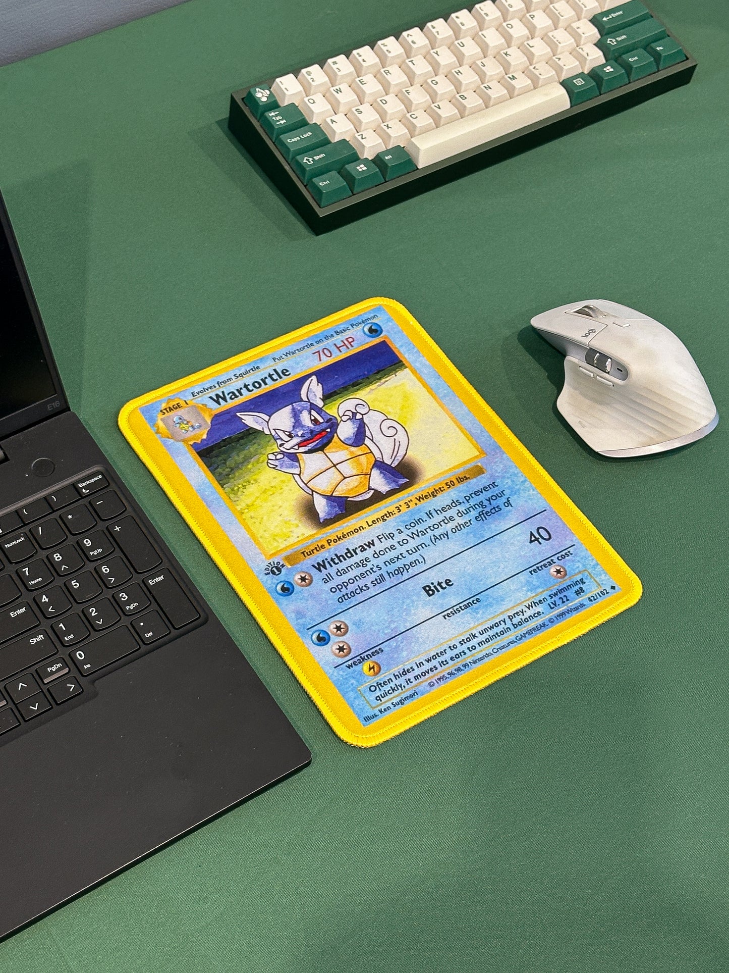 Pokemon Trading Card Game Base Set Mousepad - 10 x 7.5in