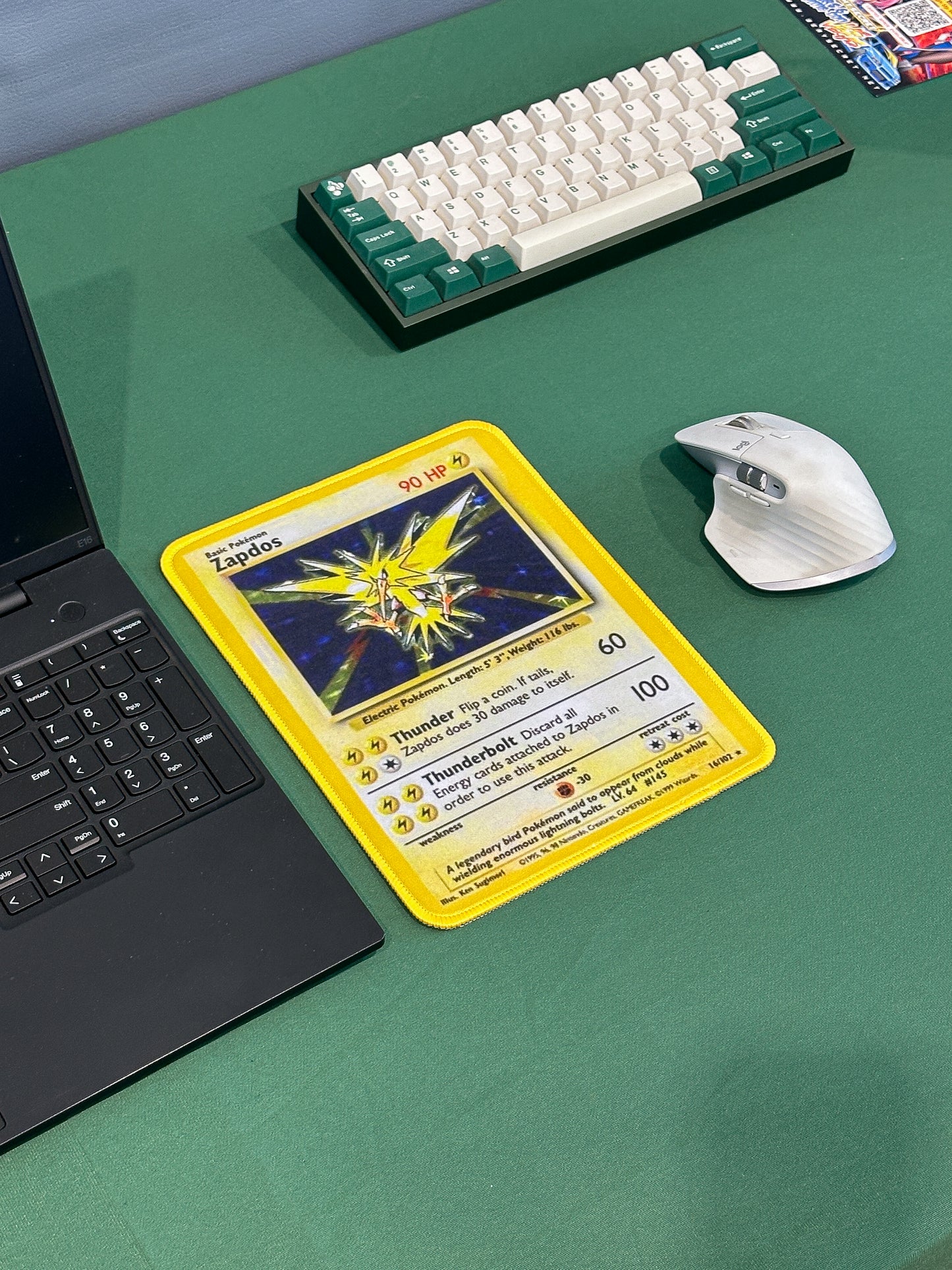 Pokemon Trading Card Game Base Set Mousepad - 10 x 7.5in
