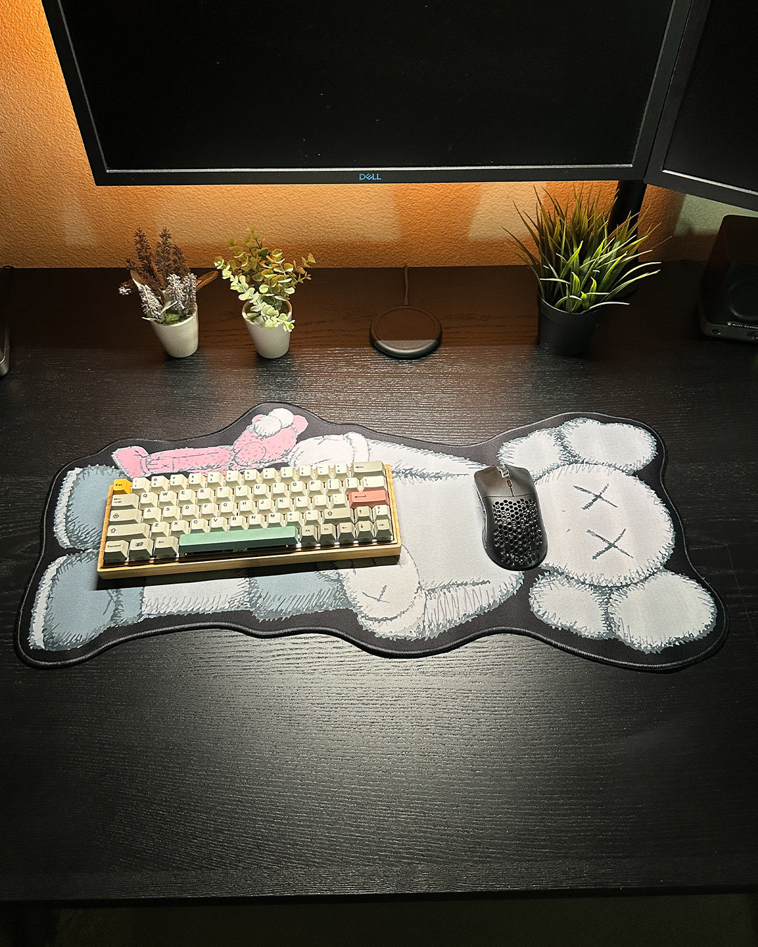 Kaws Companion Deskmat - Hypebeast Mousepad 27.5 x 14.5in