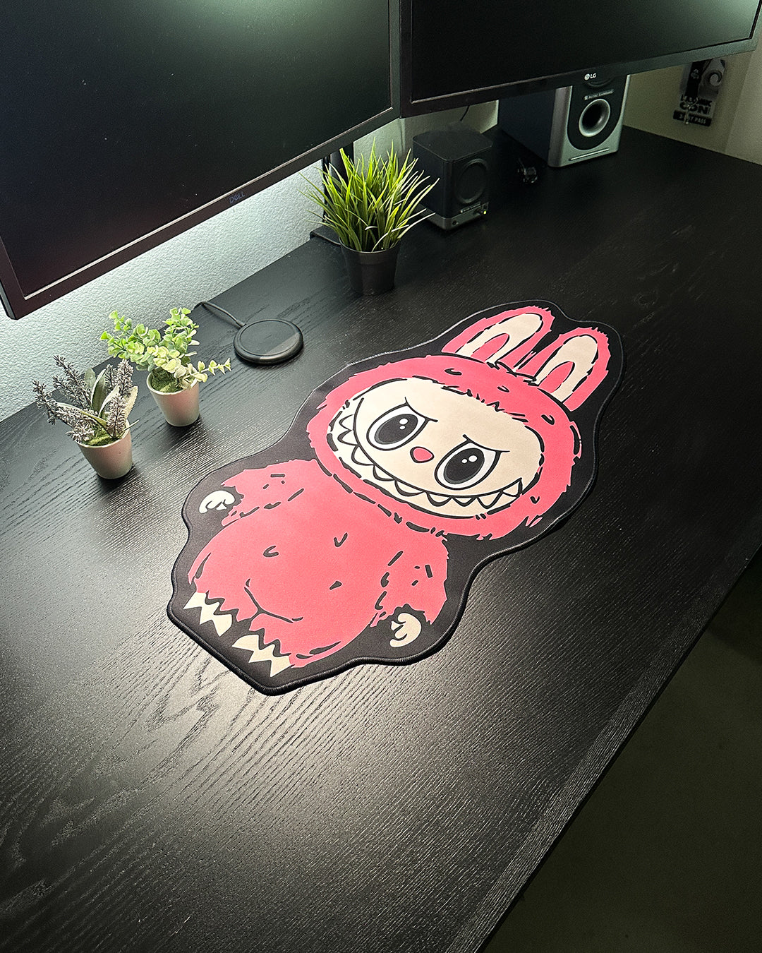 The Monsters Blind Box - Labubu Mousepad L - Die Cut Deskmat, TCG Playmat  | 30" x 14.5"  *1 of 4 Chance