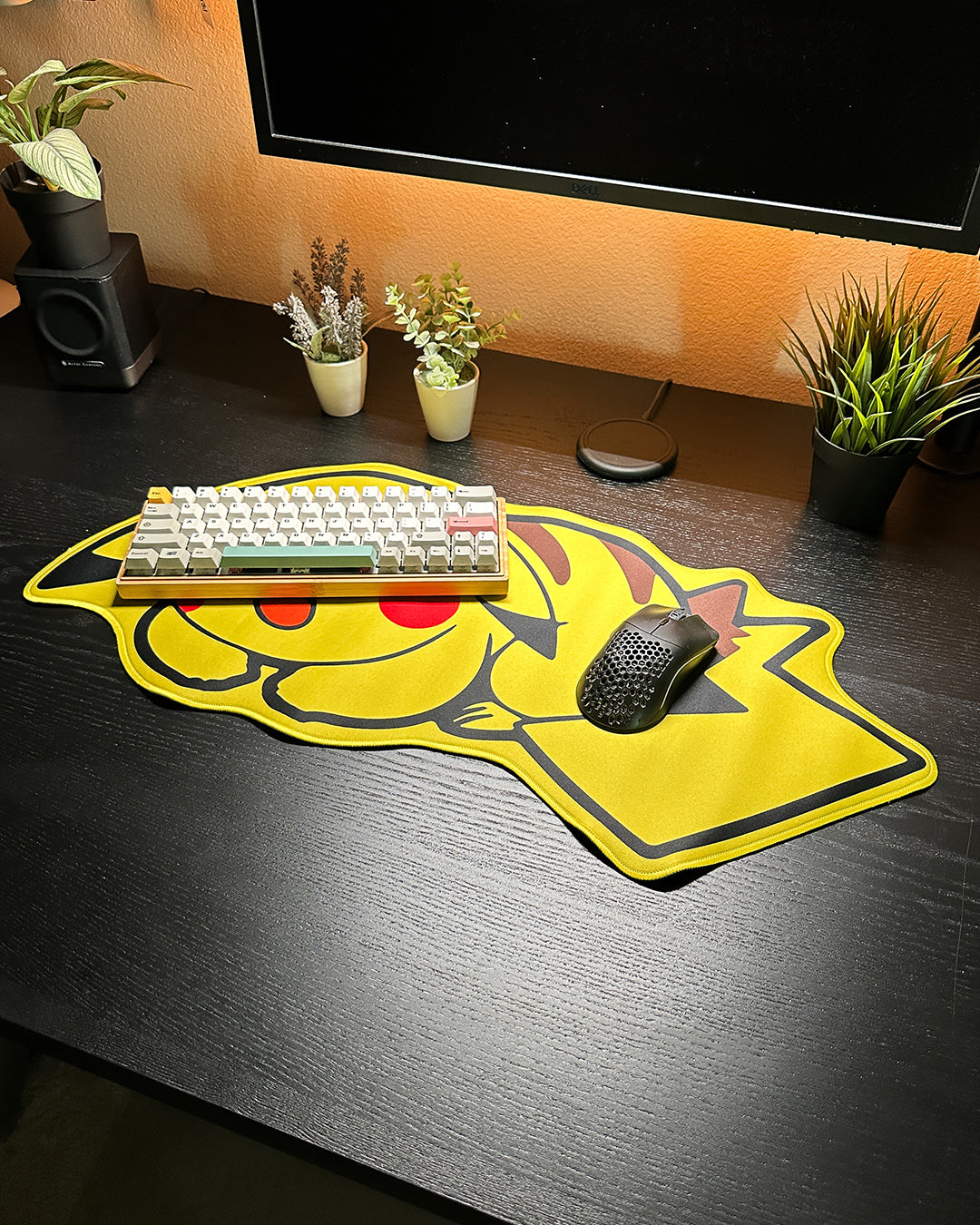 Pikachu Deskmat - Pokemon Mousepad 27.5 x 13in