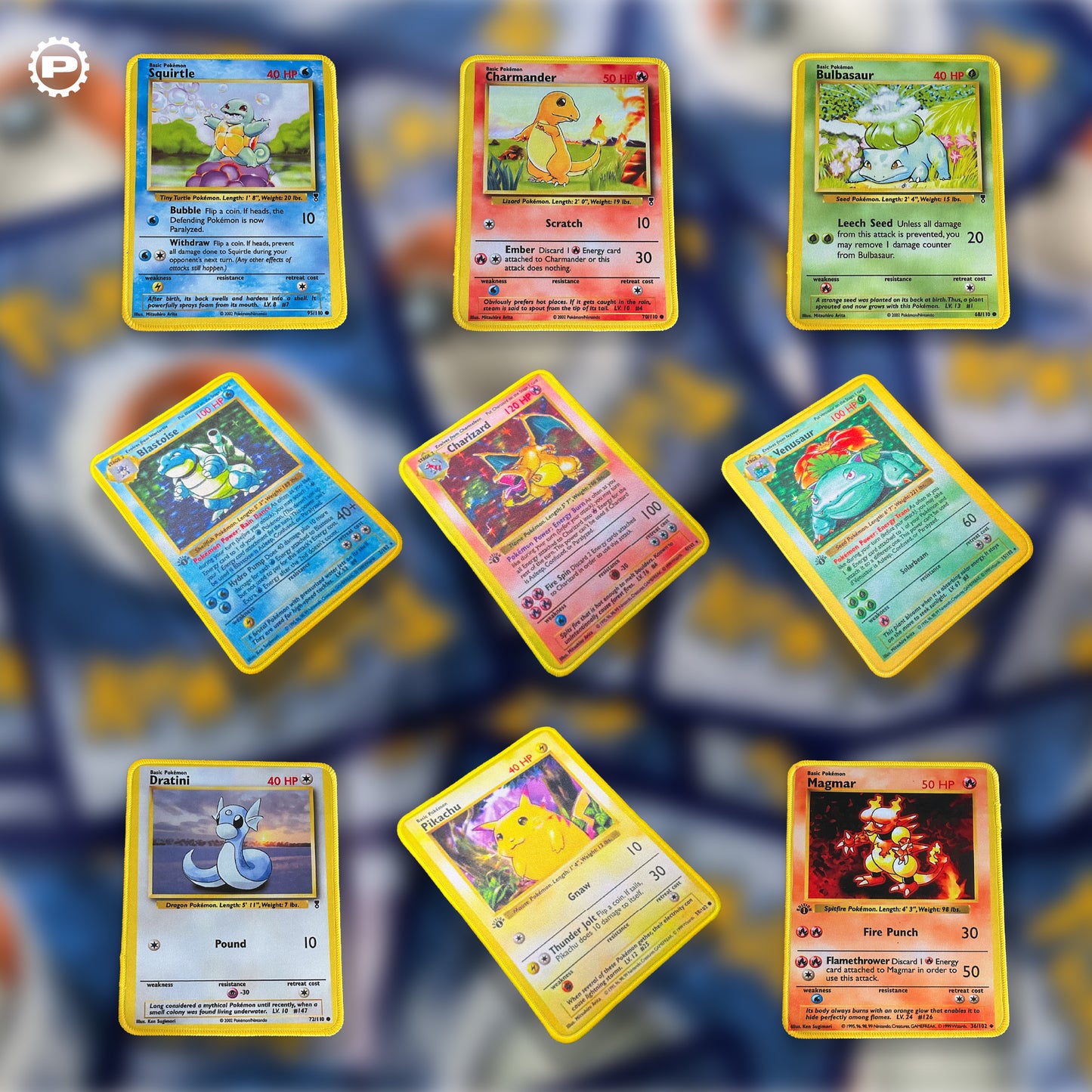 Pokemon Trading Card Game Base Set Mousepad - 10 x 7.5in