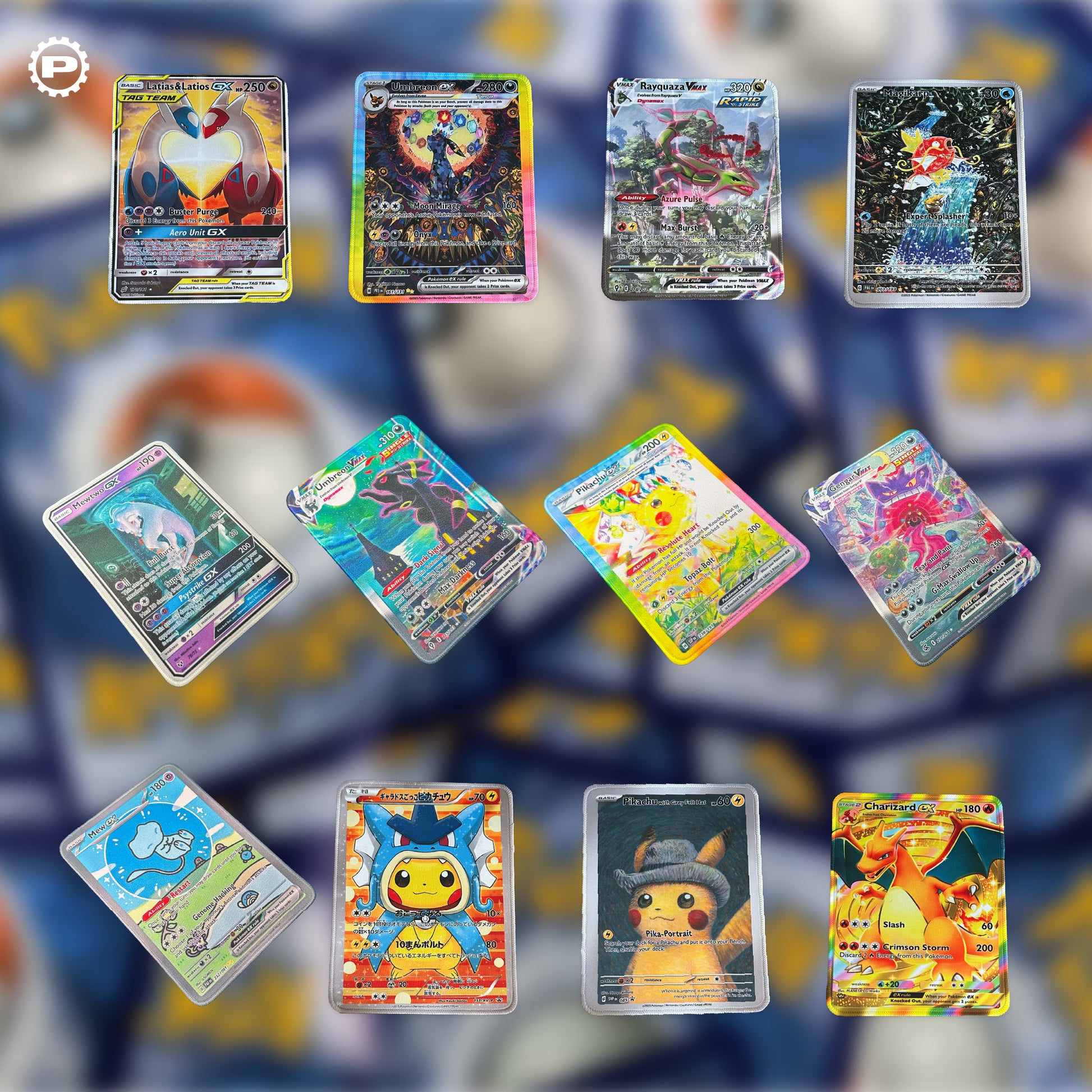 Pokemon TCG Full Art Mousepads - 10 x 7.5in PROTO.PPV Pokemon TCG Full Art Mousepads - 10 x 7.5in PROTO.PPV
