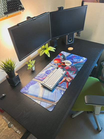 Spiderman vs Venom Deskmat | 90x40cm | Comic Inspired