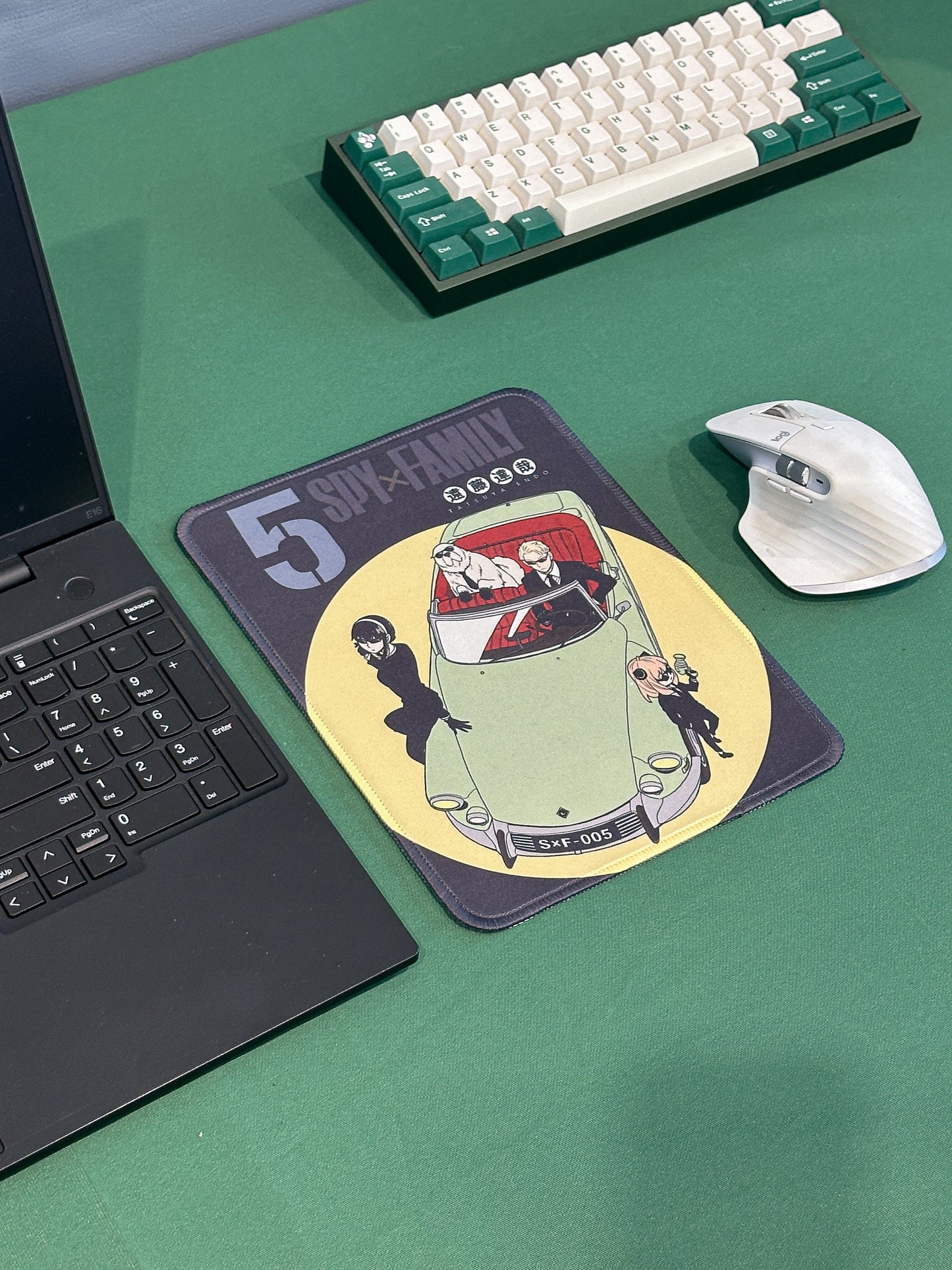 Anime and Manga Inspired Mousepad - 10 x 7.5in