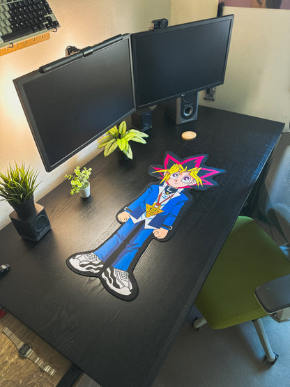 Yugi Moto Deskmat | 90x40cm, Die Cut | Anime Inspired